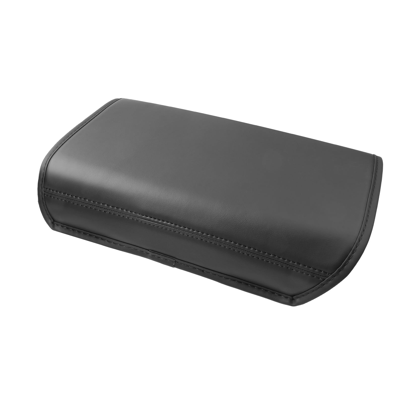 Copribracciolo per Tesla Model 3 Highland 2024 2025 2026, Copertura per Bracciolo Console Centrale in Pelle PU Ispessita, Accessori Antiscivolo per Alzare il Bracciolo, Nero