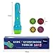 USATDD Light Projector Story Book Educational Toy Kids Projection Torch Luminous Flashlight Animal Slide Show with 4 Fairy Tales Movies and 32 Slides Birthday Gift for Toddler Boys Girls