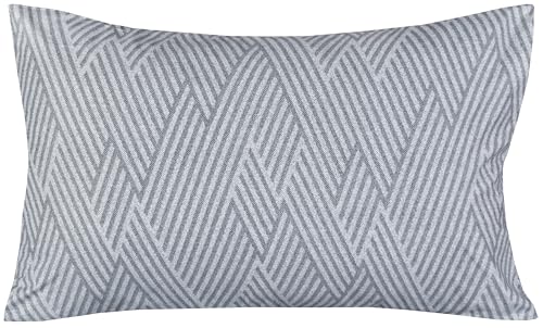 Image of Scientific Sleep Gray Geometry Modern Stripes 100% Cotton 3 Pcs Twin Bed Sheet Set Teen Boys, Flat Sheet & Fitted Sheet & Pillowcase Kids Bedding Set (Stripe Gray, Twin)