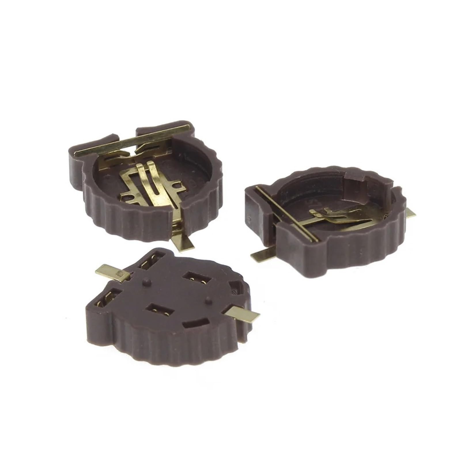 Boîtier de Support de Pile Bouton 3 V CR1220 CR1225 BS-1220-2, Lot de 10 pièces