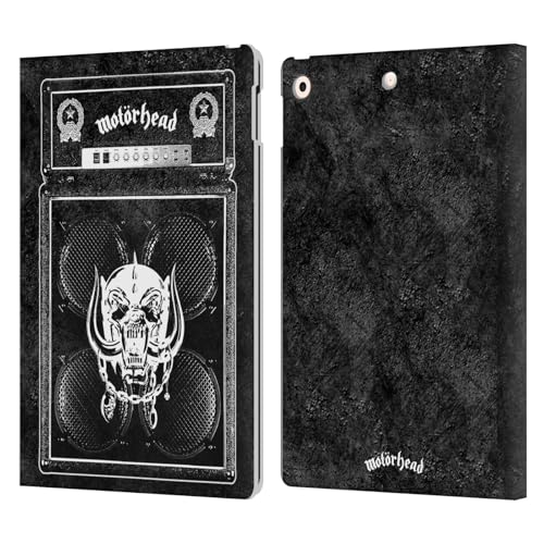 Housse iPad 10.2 Motorhead antichoc en cuir avec support et fentes cartes