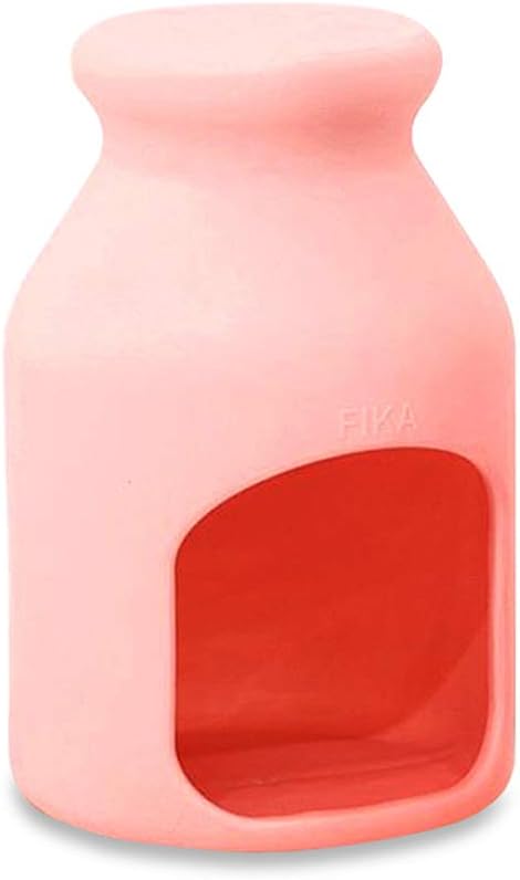 FIKA Garden STOOLHOUSE - 2 Colors (Stool House(Strawberry Milk), Cushion(Striped Yellow))