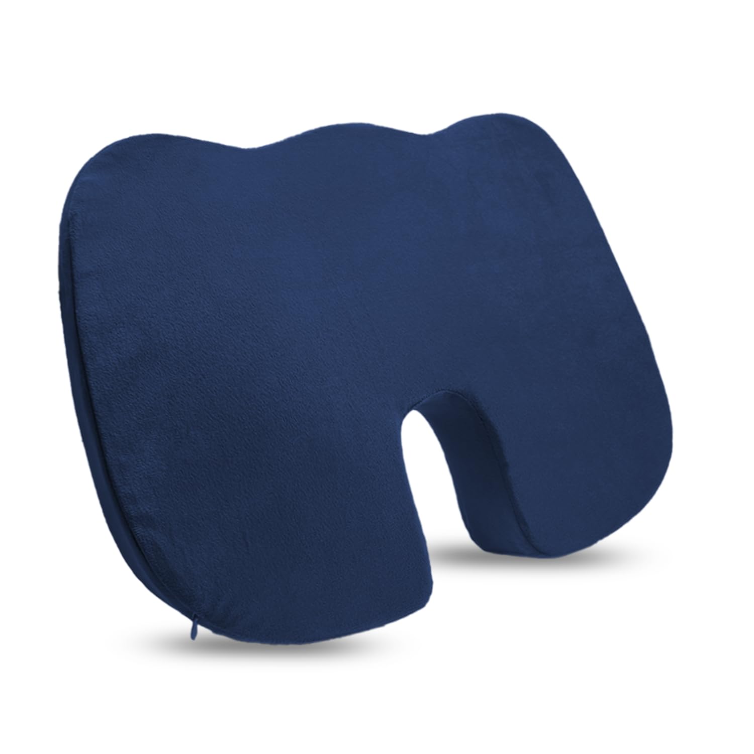 Sassoon Chair Cushion for Tailbone, Sciatica, Lower Back Pain Relief (Pack of 1) - Blue