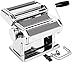 Produktbild Nudelmaschine Edelstahl Pasta Maker 3 in 1, (8 Dickeneinstellungen) Manuell Pastamaschine Nudel Maschine für Spaghetti, Lasagne, Tagliatelle