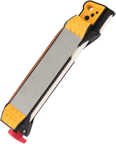 Sacapuntas de cortador multifuncional con superficies de afilado de doble cara para uso al aire libre de camping y cocina, construcción de material