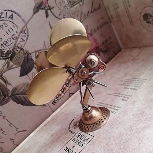 3D metalowe łamigłówki mechaniczne Model ręcznie robione rzemiosła do wystroju domu - motyl, ornament do biurka Prezenty urodzinowe