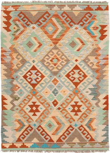 Nain Trading Kilim Afghan 86x118 Tissé à la Main Tapis d'Orient Tapis Laine