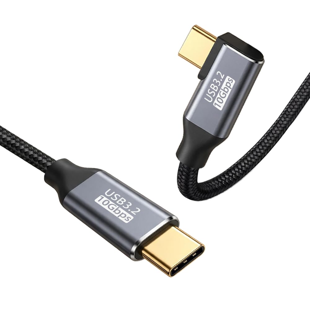Amazon.co.jp: USB-C & USB-C ケーブル L字 0.5M Type-c ケーブル USB3