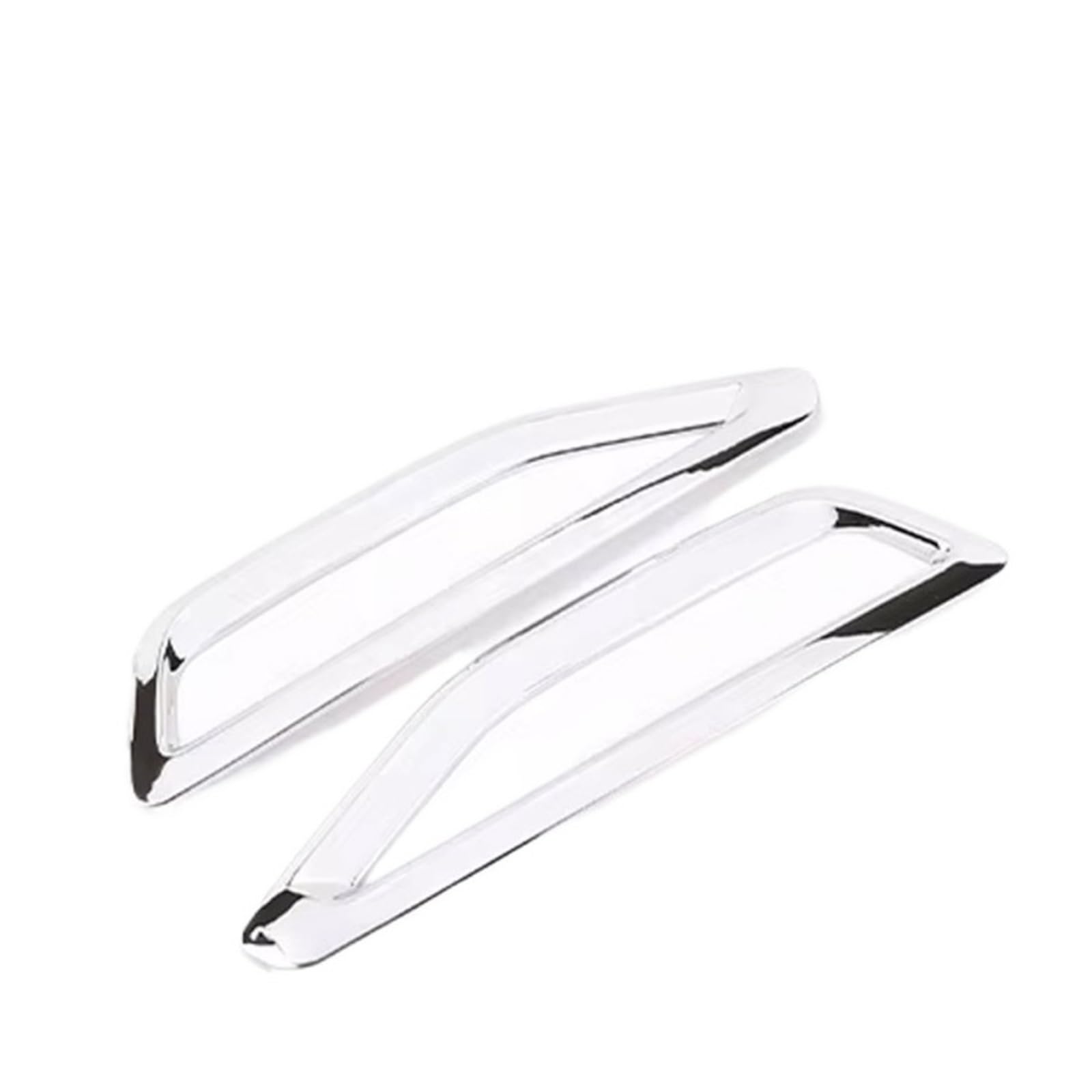 TILIEINE Car Front Side Air Vent Cover Fit For BMW X5 G05 2019-2022 Car Side Vent Air Flow Fender Intake Sticker Shark Gills Cover Trim(Silver)