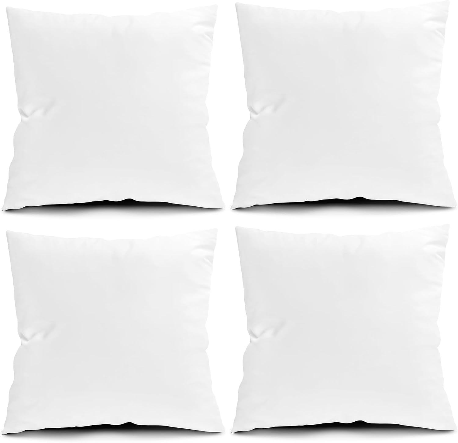 Fixwal Throw Pillow Inserts Set of 426 x 26 Inches Bed and Couch Pillows Indoor