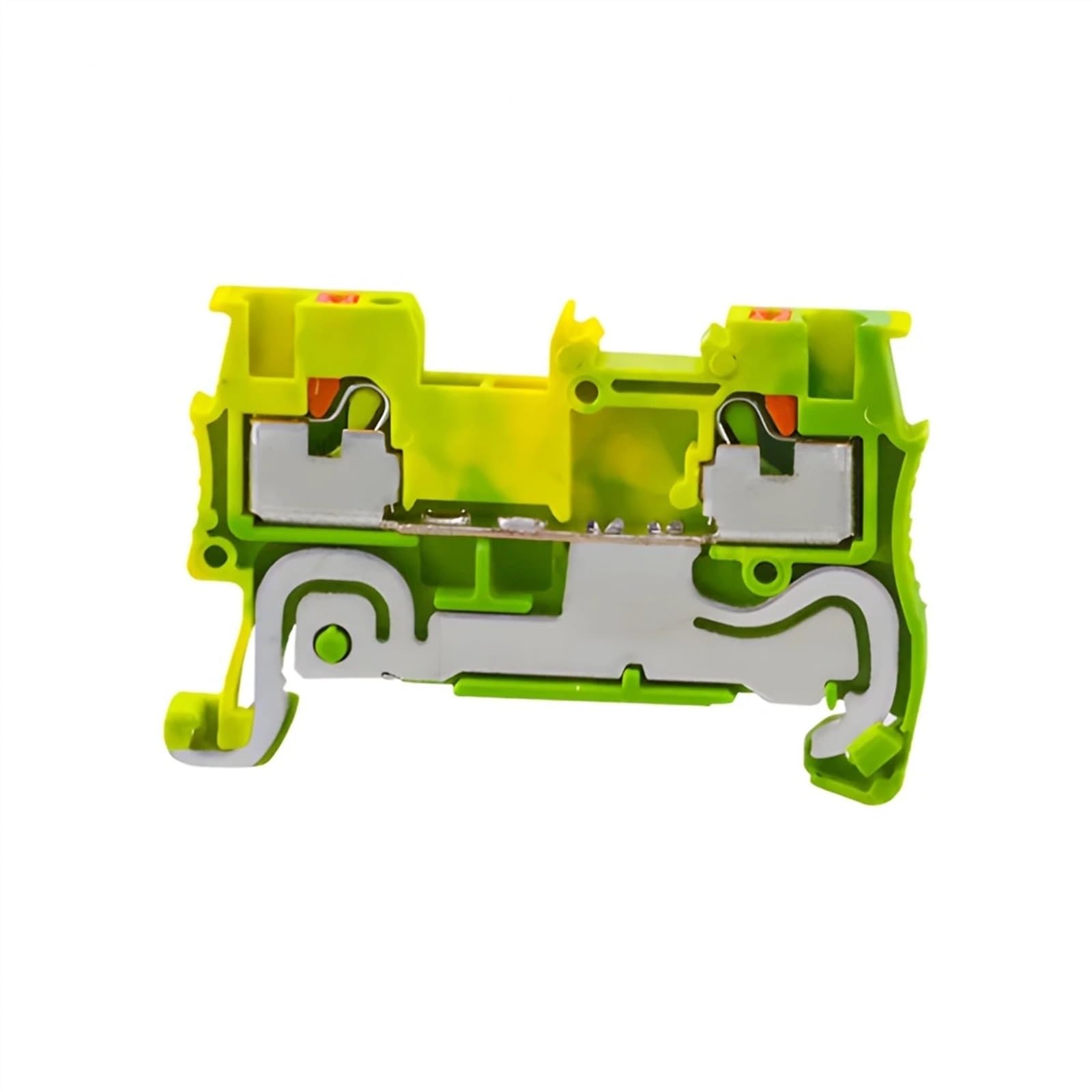 PT1.5-PE 10 Pz Morsettiera su guida Din Morsettiera a molla Push-In PE Morsettiere di terra Strisce di connettori for cavi Conduttore