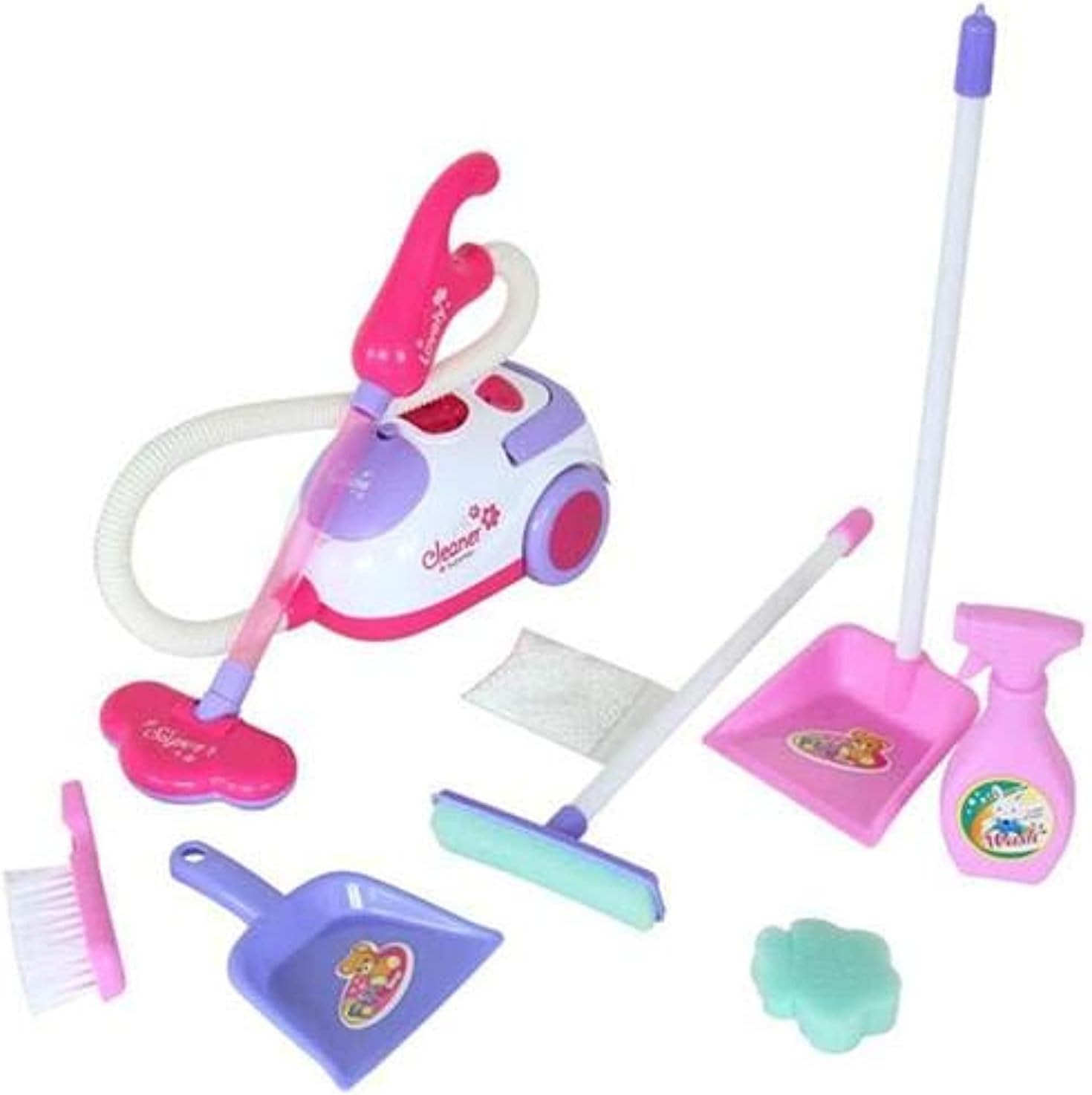 Vacuum Cleaner Cleaning Kit Play House Toys for Children