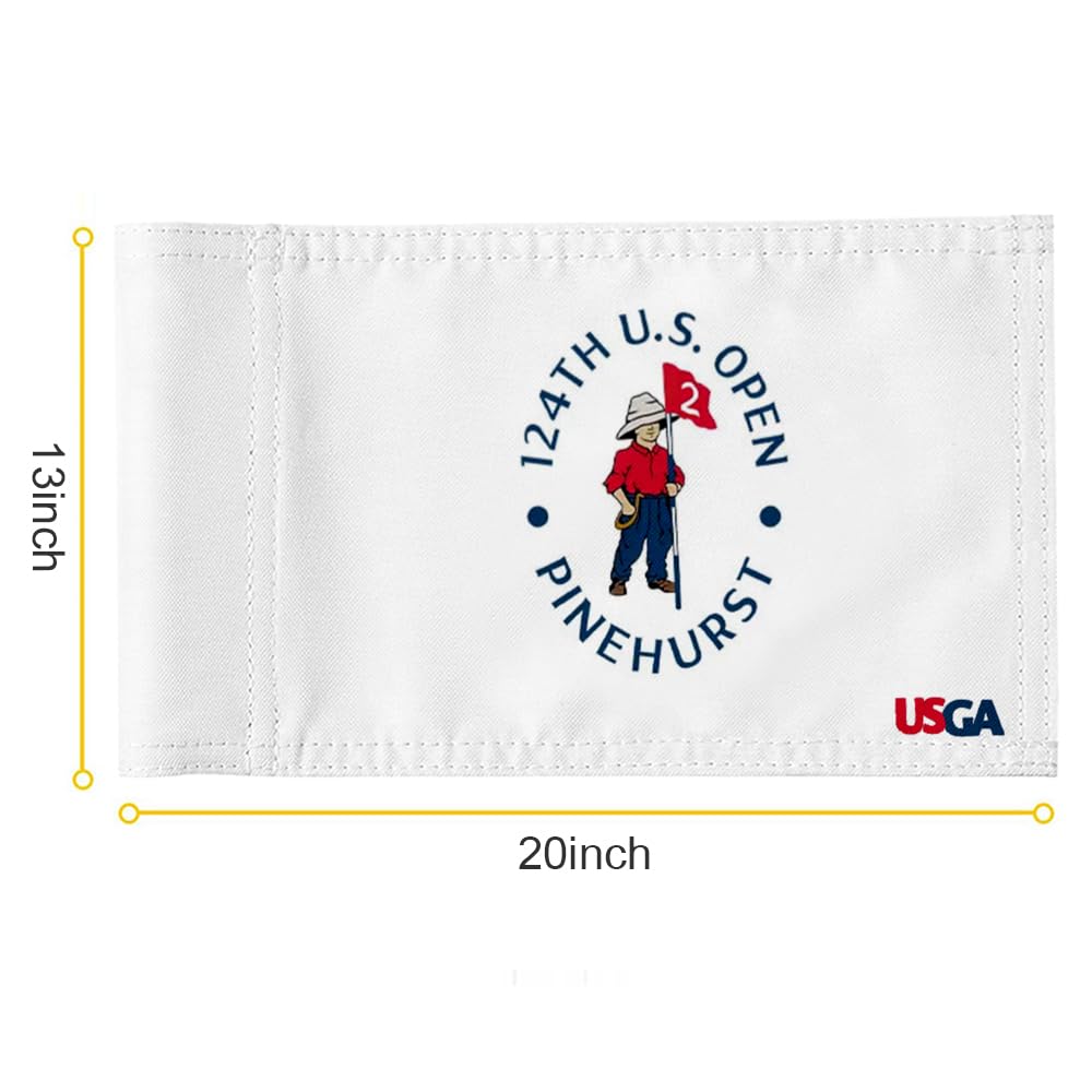2021 USオープン ピンフラッグ　トーリーパインズ Amazon.com: 2021 U.S. open golf flag torrey pines white