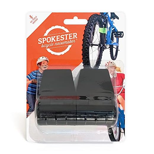 SPOKESTER Bicycle Noise Maker - Makes Your Bike Sound Like a Motorcycle
