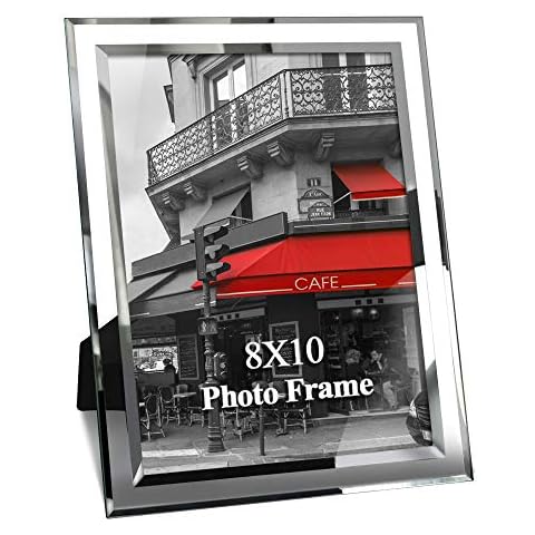 Giftgarden 8x10 Picture Frame Glass Frames 8 by 10 Inch Photo Tabletop Display Friend Gifts Cover