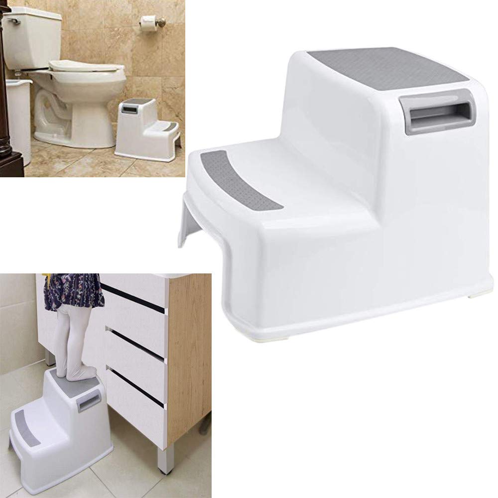 Buy Squatting Toilet Stool, NonSlip Bathroom Step Up Stool Relieves