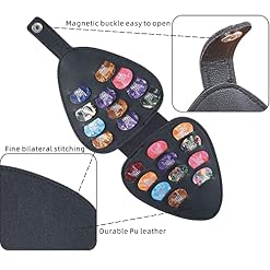 Lot de 22 médiators pour guitare avec boîte cadeau acoustique folk guitare accessoire d’instruments, accessoires de… - Les Beatles, Paul McCartney, John Lennon, RIngo Starr, George Harrison Lot de 22 médiators pour guitare avec boîte cadeau acoustique folk guitare accessoire d'instruments, accessoires de… – Image 5