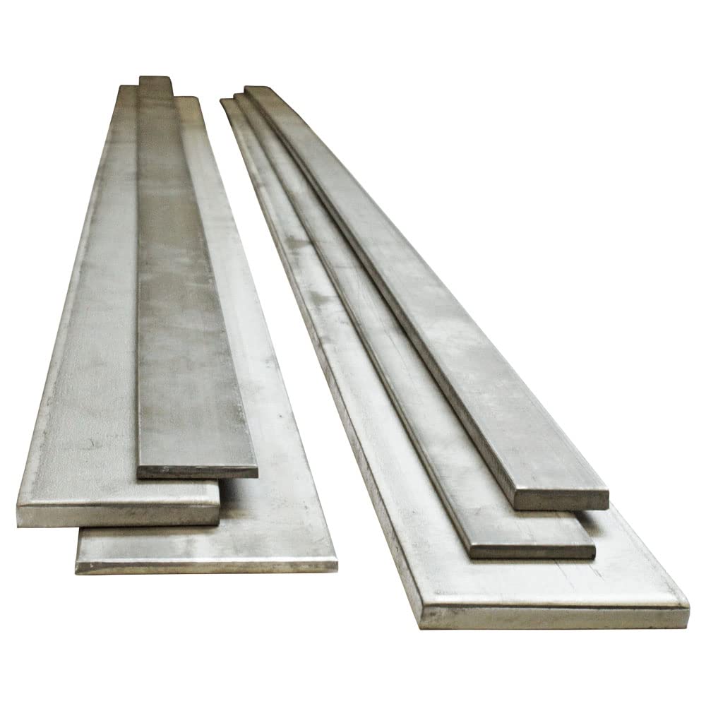 Stainless Steel 304 Grade Flat Bar Sheet Plate Strip Multiple Sizes 300mm - 1000mm Lengths (40 x 5mm Flat Bar 1000mm Length)