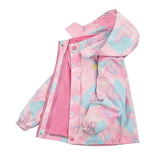 Removable Liner Thicken Windbreaker for Girls Winter Snowproof Ski Wear Jacket 𝗪aterproof Trooper Tech Jackets4