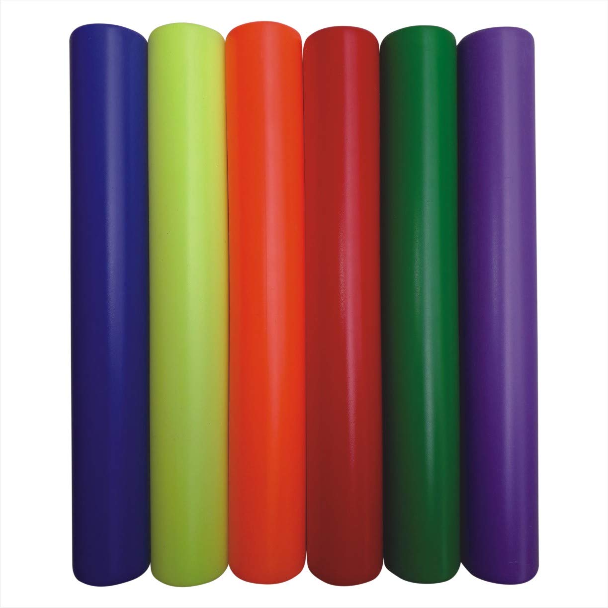 KITSAWS Sports PVC (Plastic) Relay Race Batons (Set of 6) for Athletics Practice, Track and Field Sports-image-45