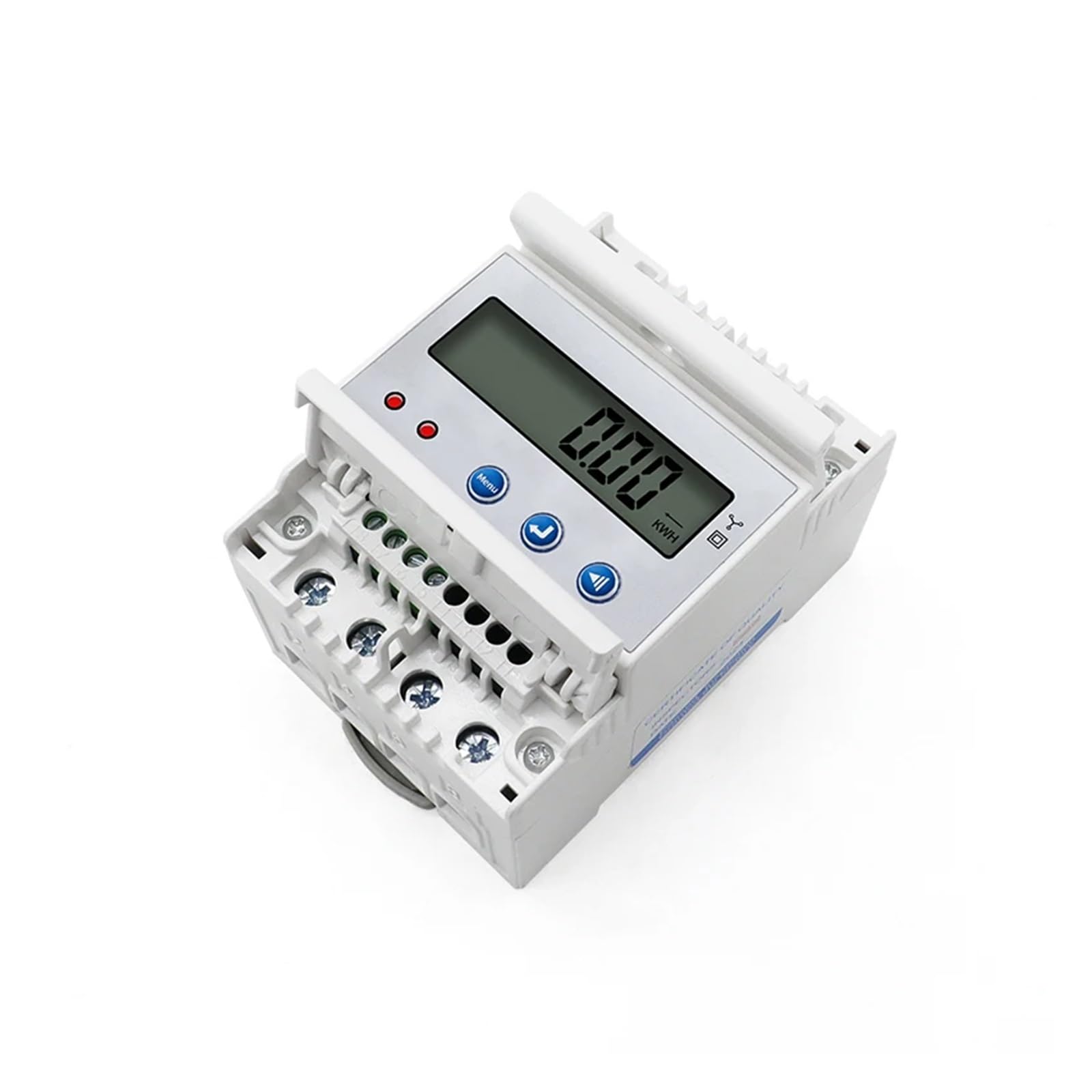 AC 230V 100A LCD Cyfrowy Wyświetlacz Miernik Mocy W Licznikach Energii Inteligentny Licznik Elektryczny 3-fazowy Kwh Amperomierz łAtwy W UżYciu I Bezpieczny(DTS024)