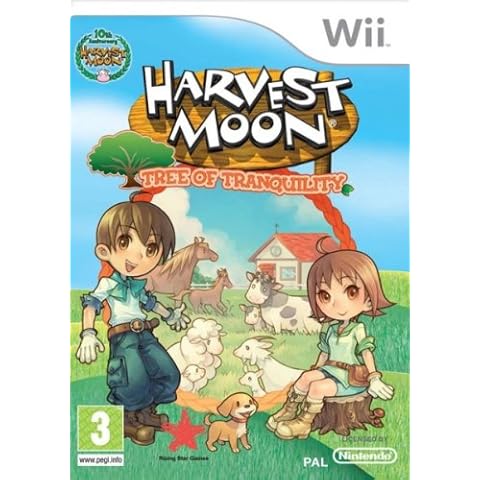 Nintendo Harvest Moon: El árbol de la Tranquilidad Cover