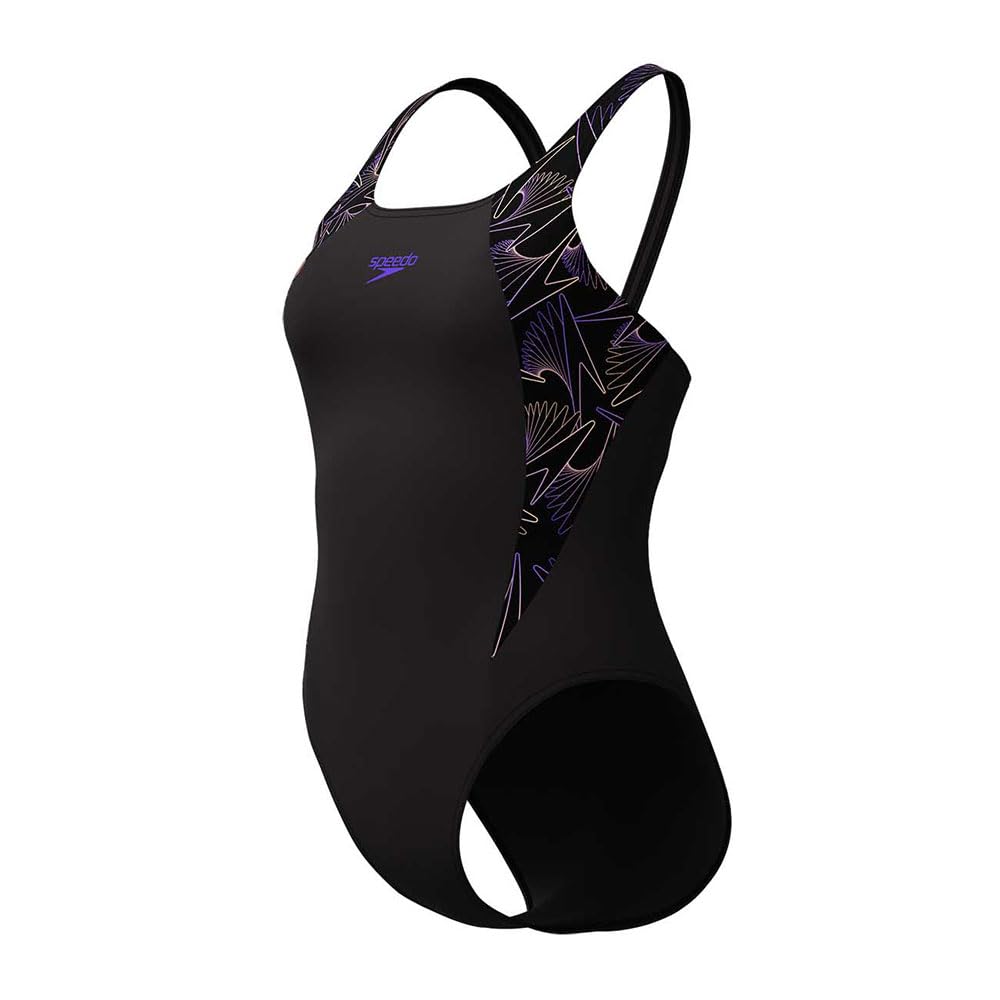 Speedo Womens Hyperboom Splice Muscleback 1 Pc - Black