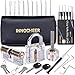 Produktbild INNOCHEER Lockpicking Set, Dietrich Set 20 Teiliges Lock Pick Set mit 3 Transparentem Trainingsschlössern und Austauschbarer Griff für Anfänger und Profis Schlosser