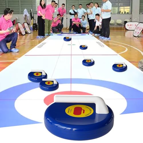 Jeu de curling de bureau et sol pour animations de vacances et fêtes - 3