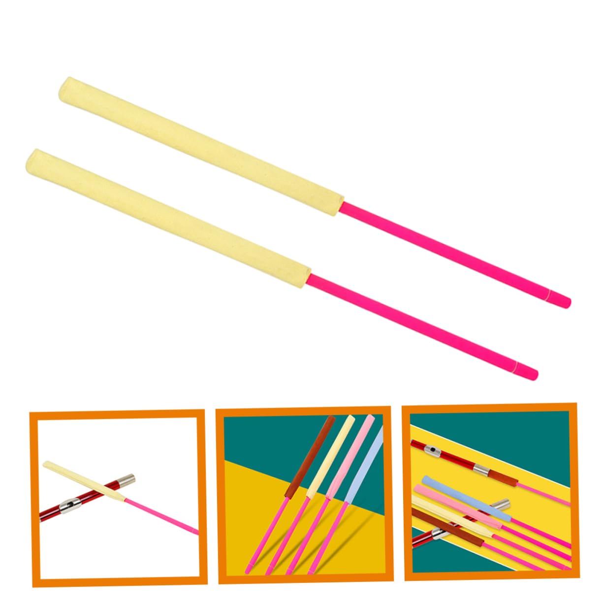 2piezas Accesorios De Limpieza Para Flauta y Varilla De Limpieza Profesional Para Principiantes Herramienta De Cuidado De Instrumentos