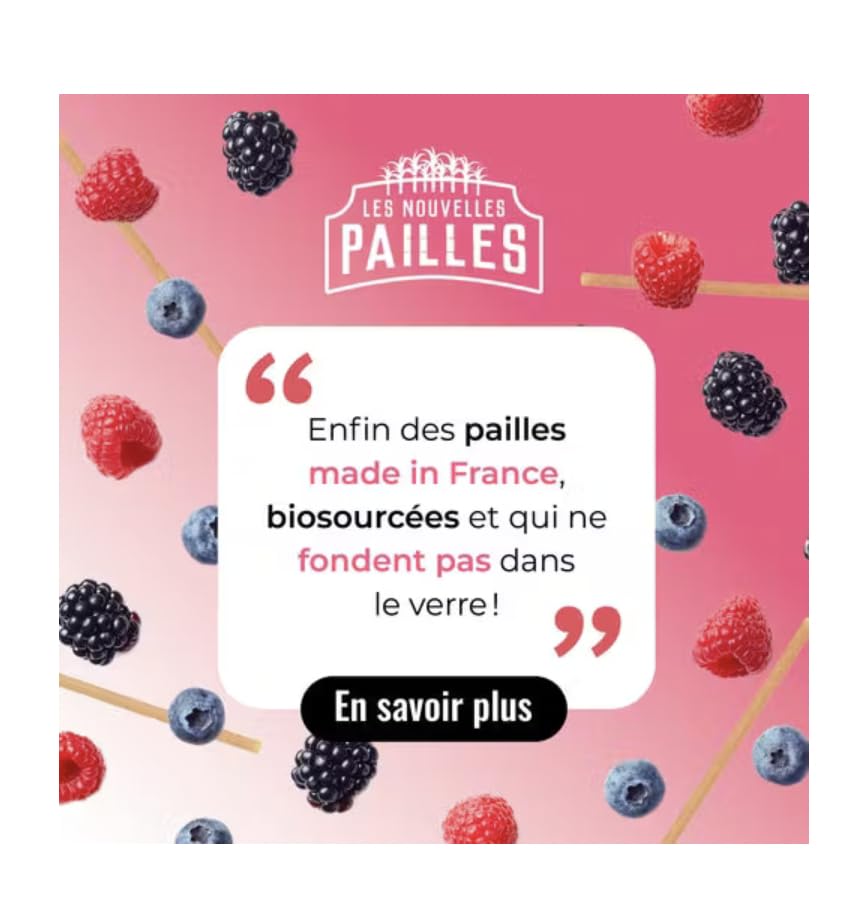 Paille en canne à sucre anti-ramollissement : la solution biodégradable - 5