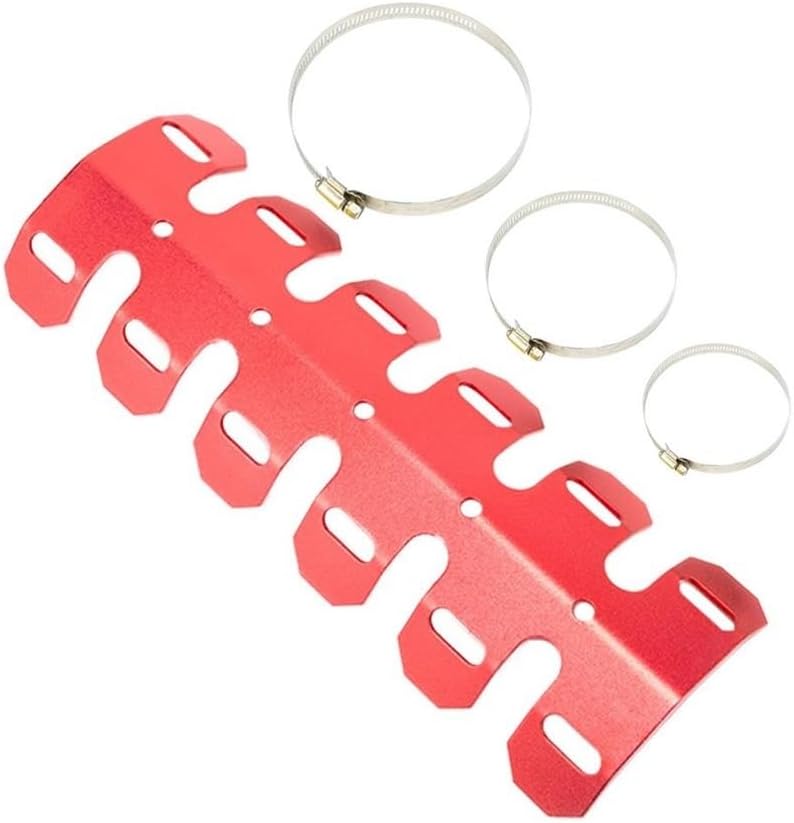 Exhaust Heat Shield for Motorcycle Bendable Exhaust Header Wrap Exhaust Heat Shield Motorcycle Exhaust Baffle Heat Shield Wraps