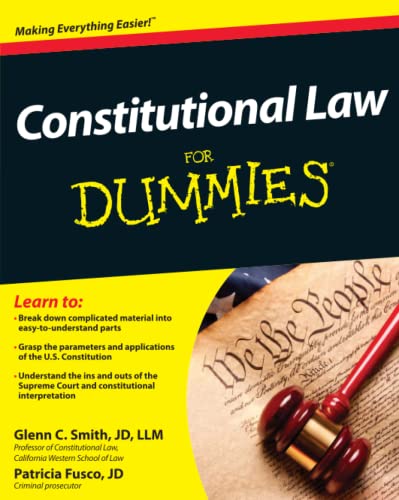 Constitutional Law For Dummies Paperback – Illustrated, December 13, 2011