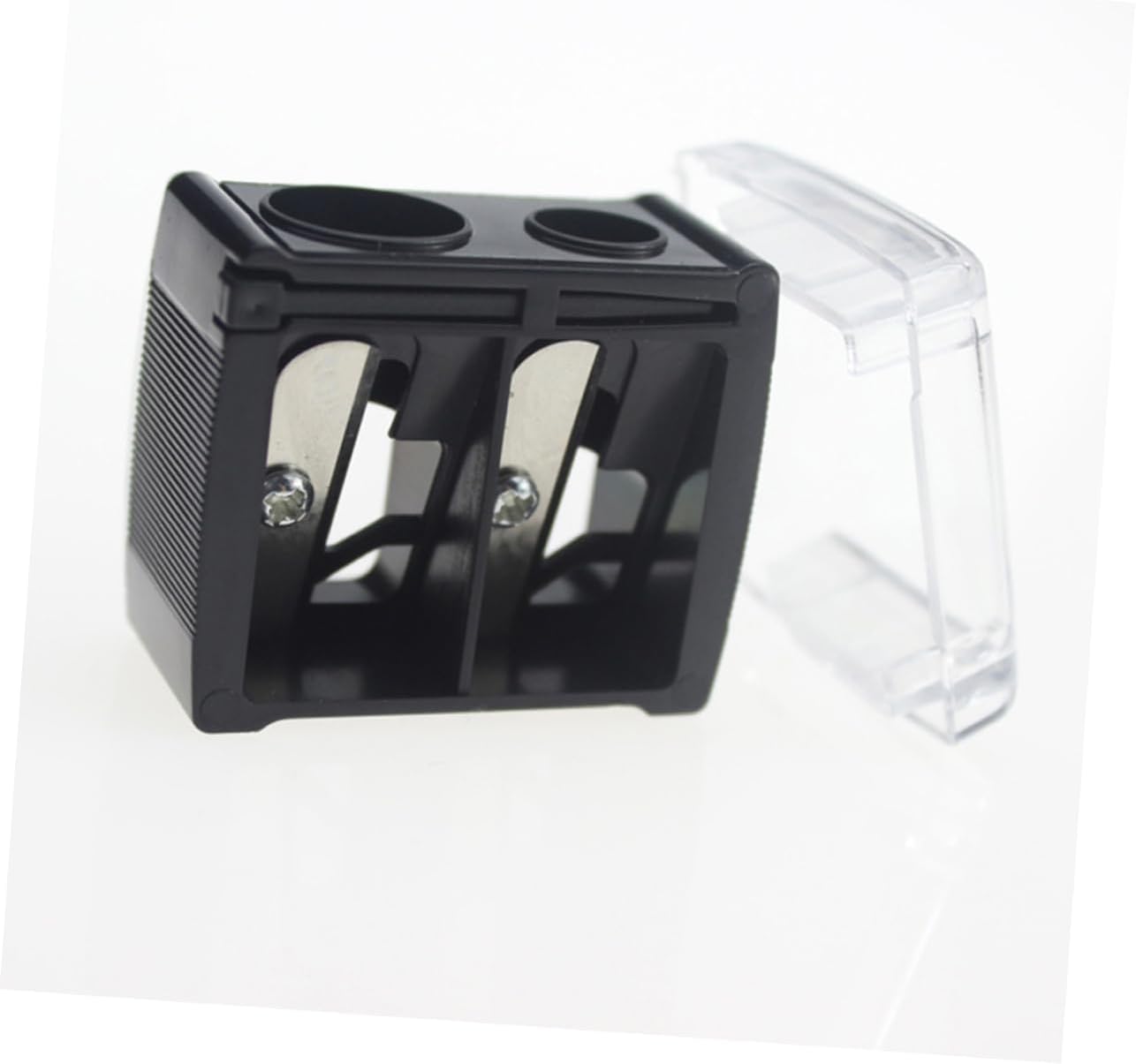 30pcs Cosmetic Pencil Sharpener Eyebrow Sharpener for Makeup Double Design for Lip Liner Eyeliner
