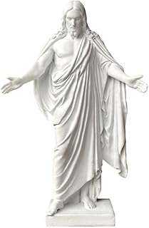 Christus Statue - Extra Small Miniature Size (3.5") - Polystone Replica of Jesus Christ Statue - Elegant Christian Decor for Home, Church, or Office, New Packaging Design