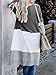 Lovaru Womens Boho Open Front Cardigan Colorblock Long Sleeve Loose Knit Lightweight Sweaters