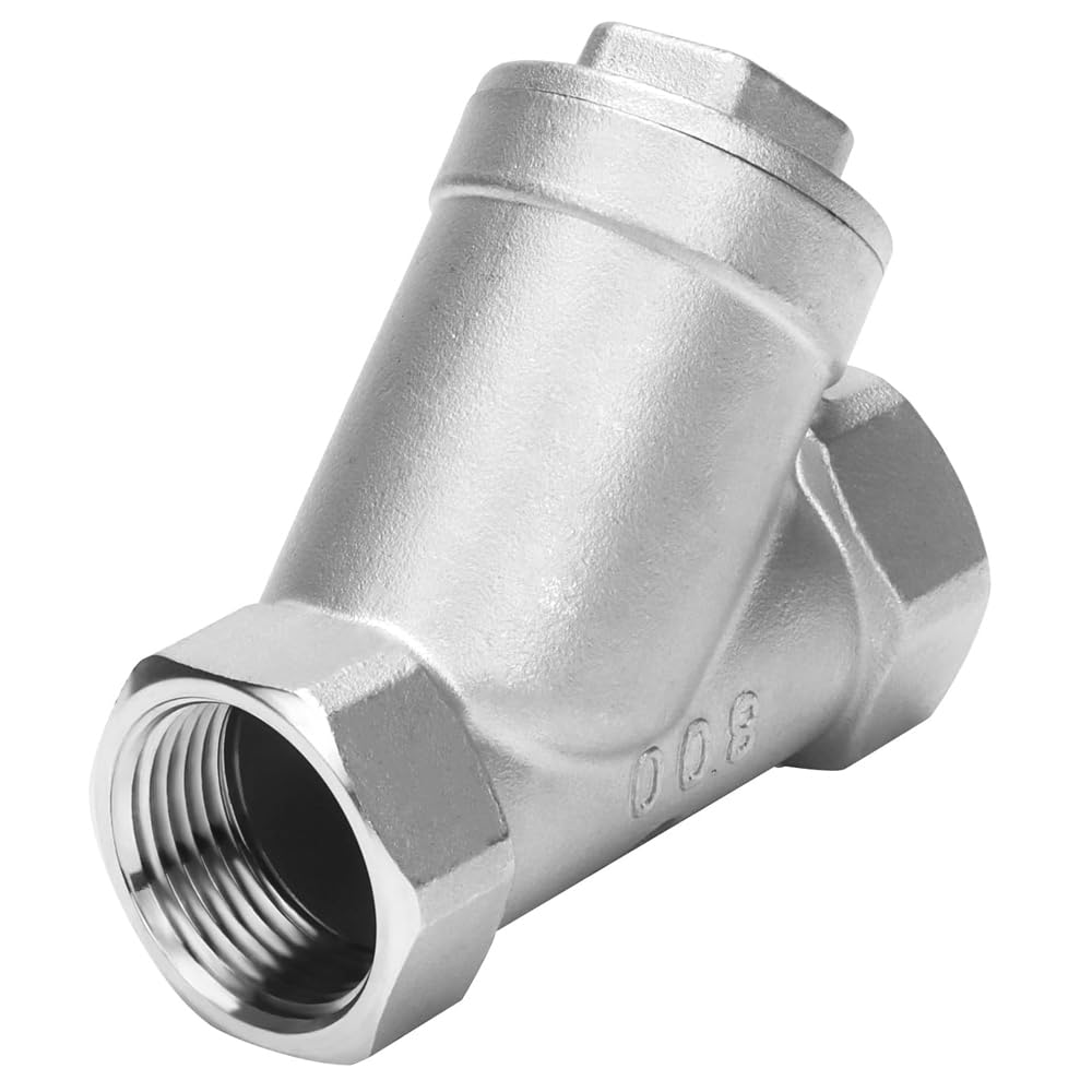 Filtro de bomba tipo Y 1" DN25 rosca 304 acero inoxidable para agua aceite gas