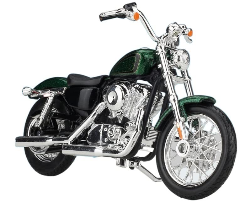 Modelo de motocicleta a escala 1:18, miniatura coleccionable Sportster Iron 883