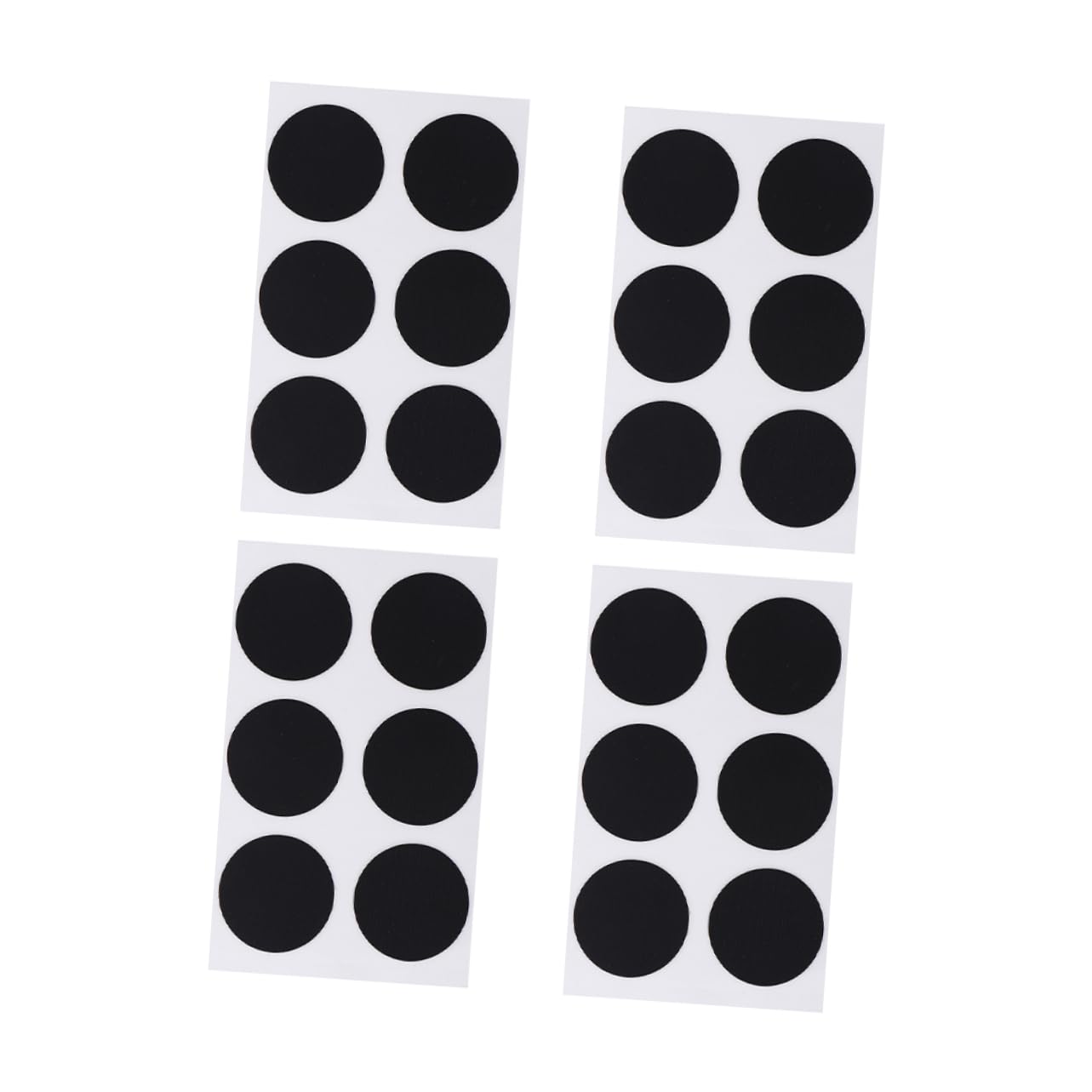 Alipis 1set Portable Cycle Tire Patches of Professional Accessories for Easy to Use and Carry for Road and Mountain Bikes Random Color 4sheets