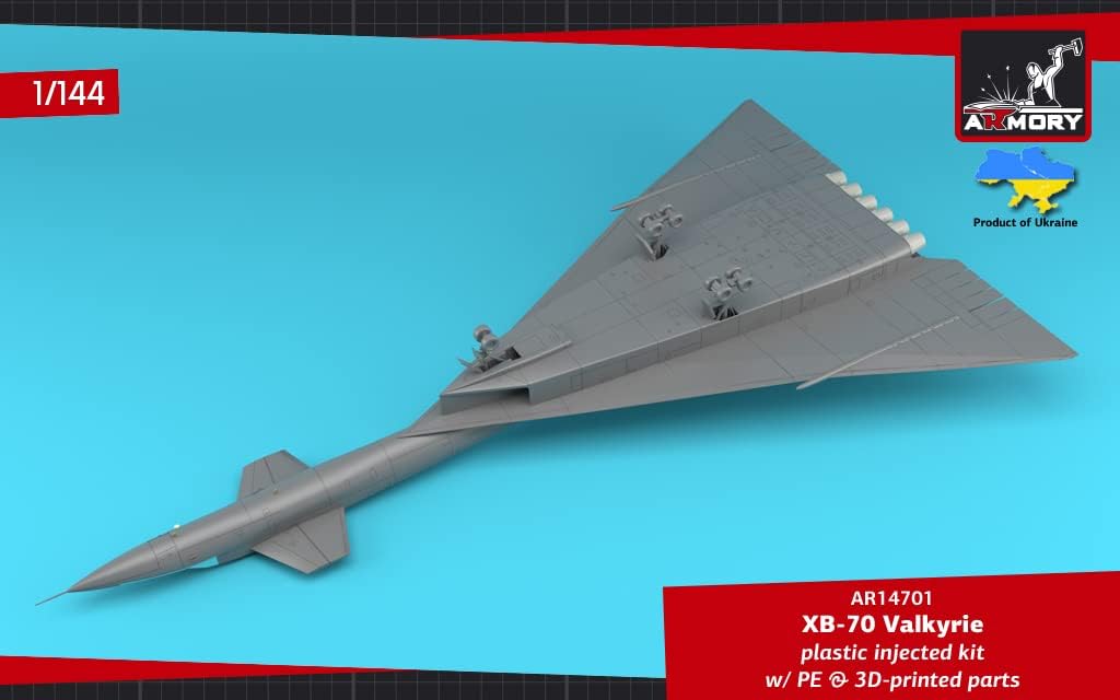 Armory AR14701 1/144 XB-70 Valkyrie US Experimental Supersonic Strategic Bomber