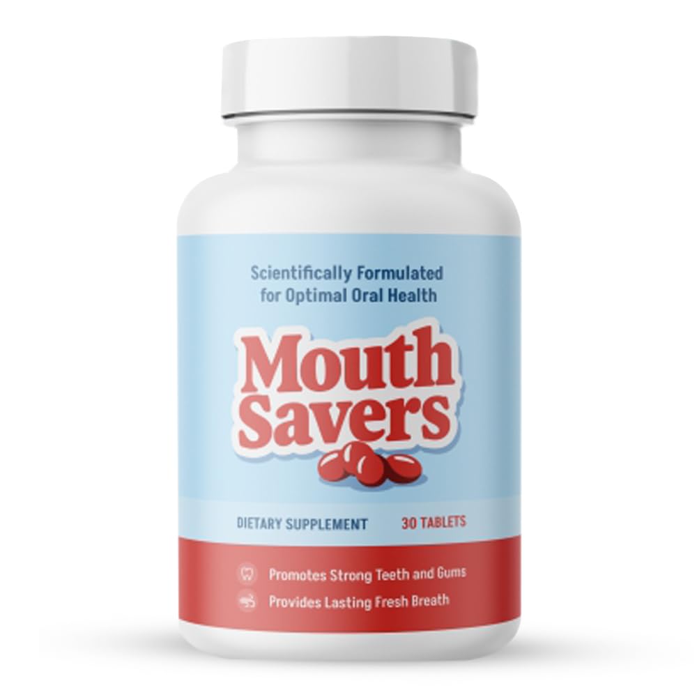MOUTH SAVERS - 5-in-1 Advanced Oral Health Support - Fast-Acting, Easy-to-Use Solution Pack of 1