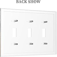 Vista 530 de Vista de ventana, isla tropical, playa, palmeras, cielo soleado, cubierta de interruptor de luz de palanca individual, placa decorativa de pared