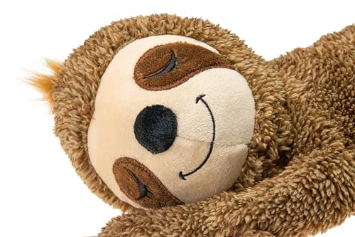 Karlie Faultier, Hundespielzeug, Plüsch, Braun, 55x26x10 cm