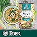 Eden Organic Navy Beans/White Beans, 15 oz Can (12-Pack), No Salt, Non-GMO, Gluten Free, Vegan, Kosher, U.S. Grown, Heat and Serve, Macrobiotic, Boston Bean
