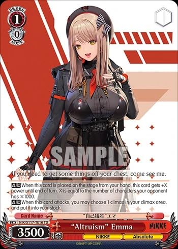 Amazon.com: Weiss Schwarz Goddess of Victory: Nikke Booster