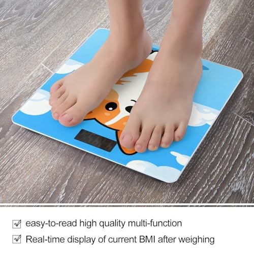 Báscula digital Corgi Dog para peso corporal, hasta 180kg miniatura 5
