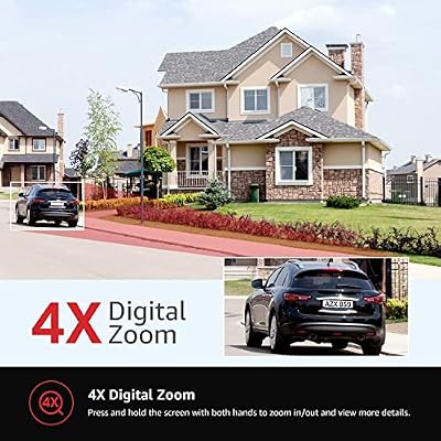 BOAVISION 2K Security Camera Outdoor, Wireless WiFi IP Camera Home Security System 360 View,Motion Detection, auto Tracking,Two Way Talk, pan Tile Full Color Night Vision 5G/2.4G WiFi