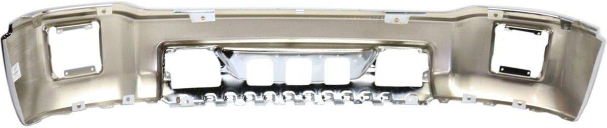 BUMPERS THAT DELIVER - Chrome, Steel Front Bumper Face Bar Compatible with 2014 2015 GMC Sierra 1500 Series Pickup 14 15, GM1002848