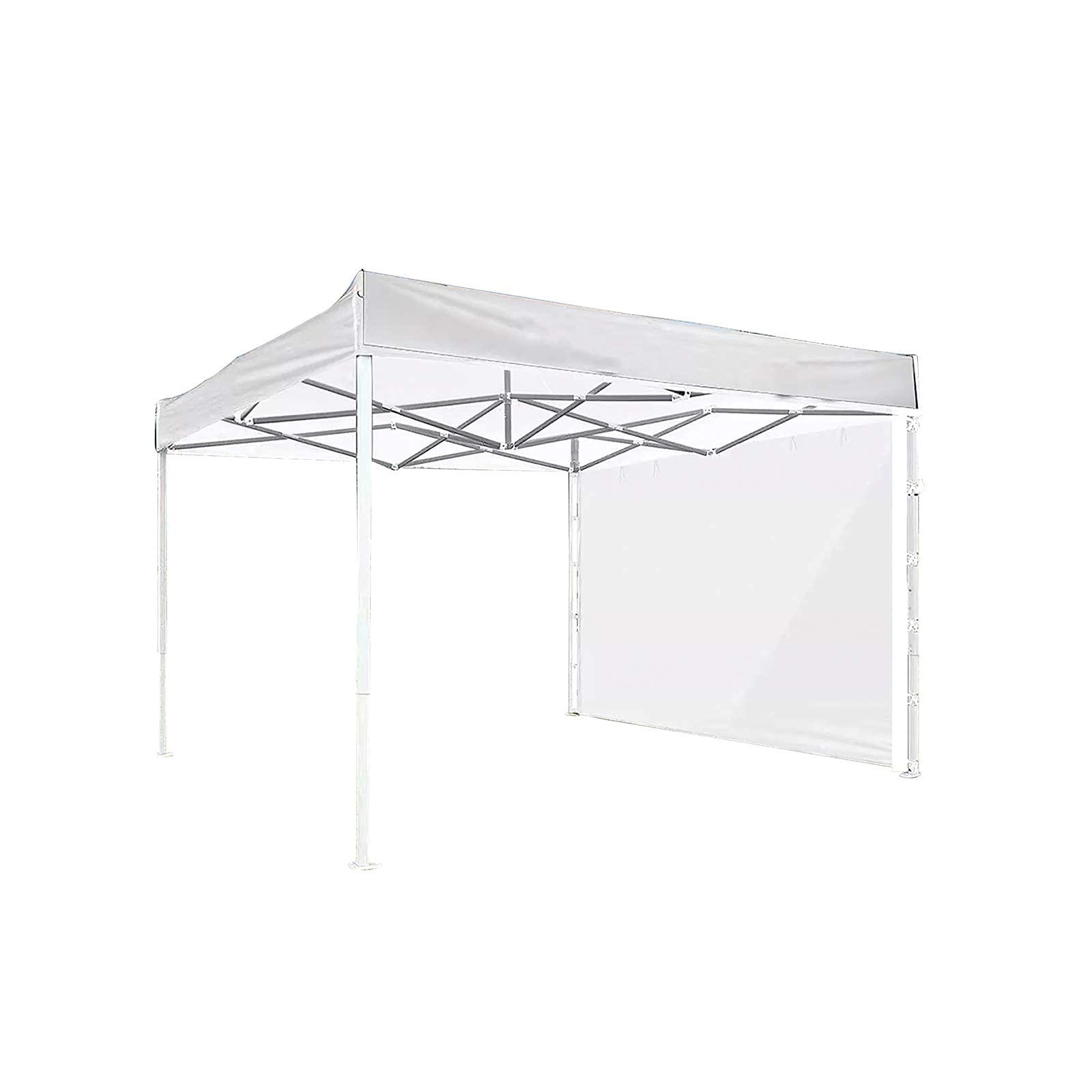 Outdoor Awning Terrace, 3 x 2 m Waterproof Folding Awning, Outdoor Terrace, Roll-Up Solar Wall Awning for Summer Picnic Tent