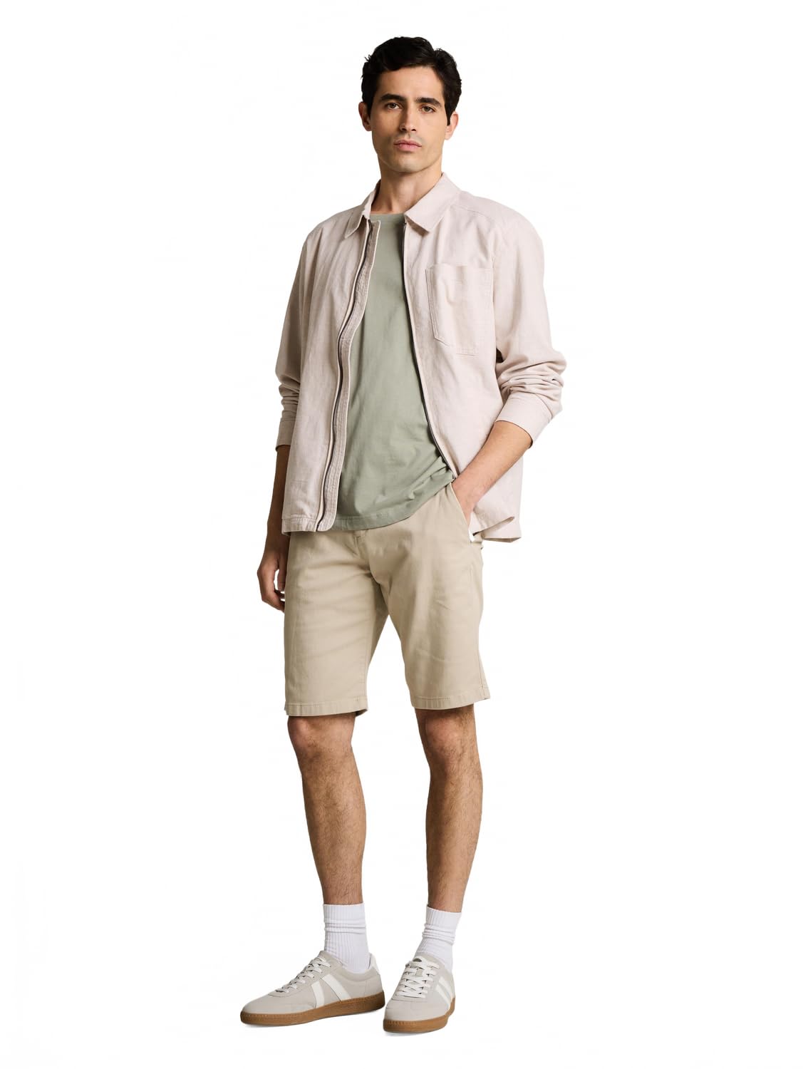 Basic T-Shirt mit Stickerei – Ansicht 2
